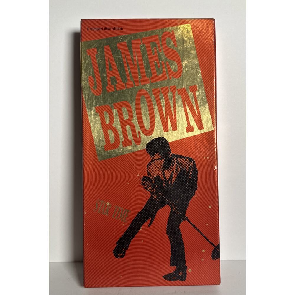 Star Time (Box Set) by James Brown (CD, 1991)